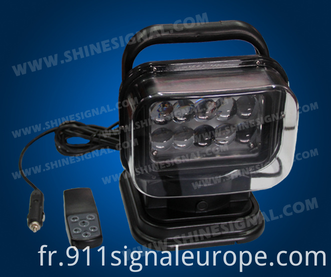 Magnet Mounted Auto Top Remote Control LED Search Light